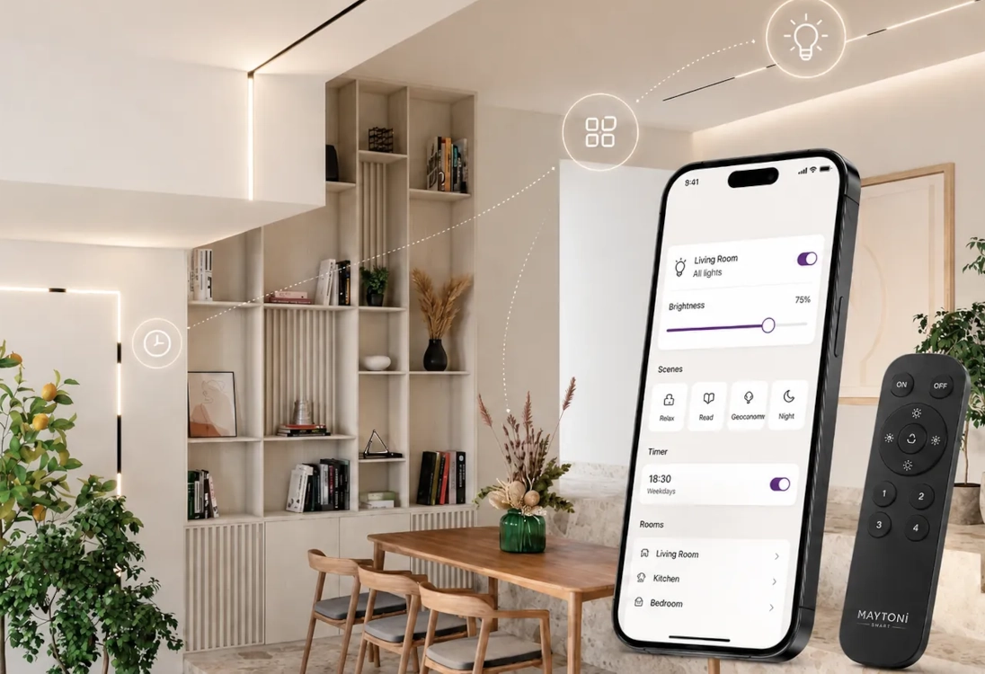 Maytoni Exility Smart Magnetic Track System – inteligentní lištové osvětlení nové generace