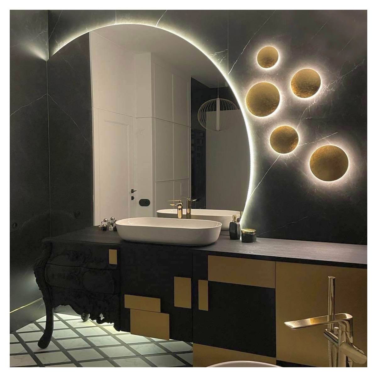 Light Prestige-Platillo-LP-8102/1C-18W GD CCT-PRGLP-81021C18WGDCCT