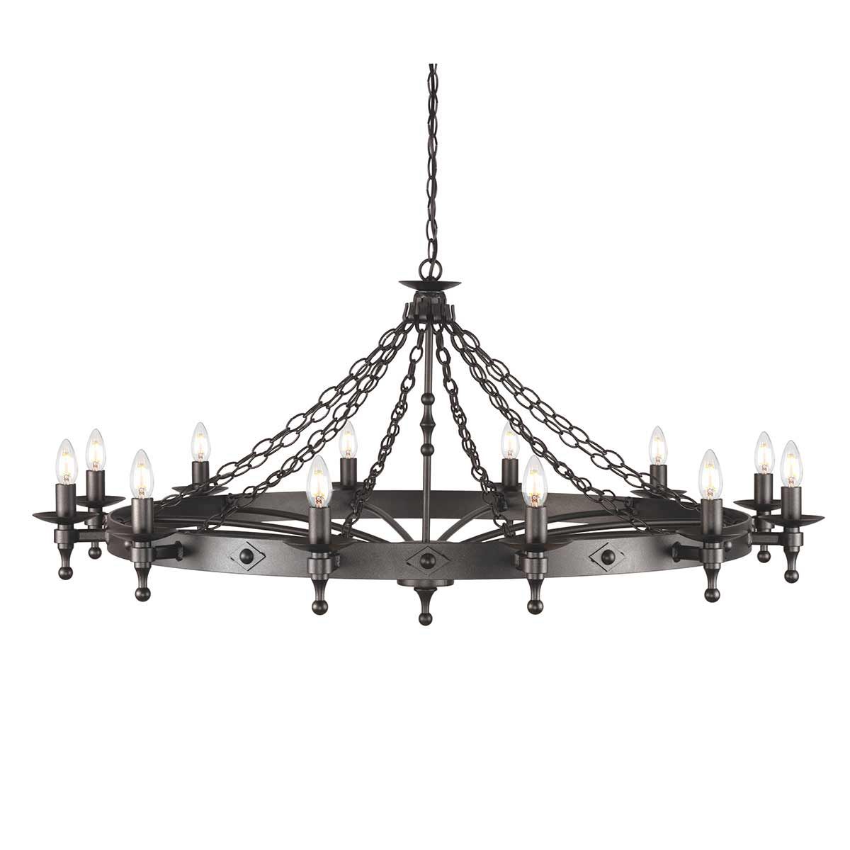 Elstead Lighting-WARWICK-WR12-GRAPHITE-ELSWR12-GRAPHITE