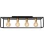 Lucide RUBEN 00124/04/30 Stropní lampa 4x40w/e27 ip20