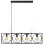 Lucide SUUS 00427/04/30 Závěsná lampa 4x40w/e27 ip20
