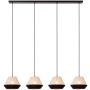 Lucide KALA 06424/04/73 Závěsná lampa 4x10w/e14 ip20
