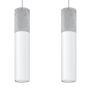 Sollux BORGIO SL.0648 Závěsná lampa 2x40W/GU10 IP20