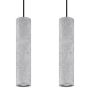 Sollux LUVO SL.0654 Závěsná lampa 2x40W/GU10 IP20