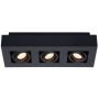 Lucide XIRAX 09119/16/30 Nástěnné osvětlení 3x5w/gu10 2200k 320lm ip20