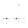 Aldex DIONE 9 BLACK 1092N1 Závěsná lampa 9x40W/60W/E14/E27 IP20