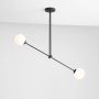 Aldex OHIO 1081PL_H1 Stropní lampa 2x40W/E14