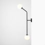 Aldex PURE 1064D1_2 Nástěnná lampa 2x40W/E14