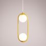 Aldex RIVA 1086H14 Závěsná lampa 2x10W/E14 IP20