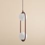 Aldex RIVA 1086H15 Závěsná lampa 2x10W/E14 IP20