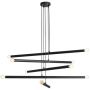 Aldex TUBO 1072M1 Závěsná lampa 10x40W/E14