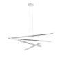 Aldex TUBO 1072P4 Závěsná lampa 8x40W/E14