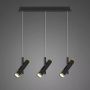 Altavola Design Lunette LA062/CL3_black Závěsná lampa 6x3W/LED 3000K 1080lm IP20