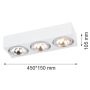 Argon RODOS 1088 Stropní lampa 3x6W/G9 IP20