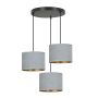 Emibig HILDE 1050/3PREM Závěsná lampa 3x15W/E27 IP20