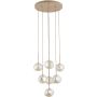 TK Lighting LAVA 11329 Závěsná lampa 7x8W/G9 IP20