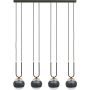 Emibig GLAM 1113/4 Závěsná lampa 4x40W/E14 IP20