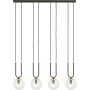Emibig GLAM 1114/4 Závěsná lampa 4x40W/E14 IP20