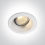 One Light The Dark Light 11107FD/W/W downlight wpuszczany 1x7W/LED 560lm 3000K IP20