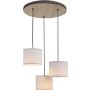 Paul Neuhaus BARK 11236-79 Závěsná lampa 3x40W/E27 ip20