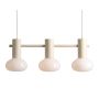 Aldex FLO 3 CREAM S 7000E9_S Závěsná lampa 3x10W/E14