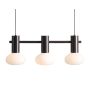 Aldex FLO 3 MOKKA S 7000E28_S Závěsná lampa 3x10W/E14