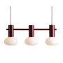 Aldex FLO 3 RUBY S 7000E27_S Závěsná lampa 3x10W/E14