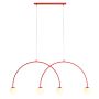 Aldex UNA 4 1116L19_L Závěsná lampa 4x10W/E14