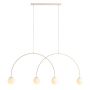 Aldex UNA 4 1116L9_L Závěsná lampa 4x10W/E14