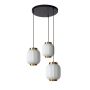Lucide GOSSE 13435/03/31 Závěsná lampa 3x40w/e27 ip20