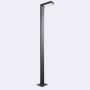 Norlys ASKER POLE 1366GR Pouliční lampa 1x6.1W/LED 3000K 1099LM IP65