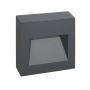 Norlys NAMSOS 1341GR Nástěnná lampa 1x4W/LED 3000K 439LM IP65