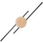 TK Lighting JAVA 1369 Nástěnná lampa 2x24W/led 3000K IP20