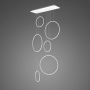 Altavola Design Ledowe okręgi LA076/P_90_in_4k_white_dimm Závěsná lampa 6x130W/LED 4000K 7800lm IP44