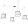 Emibig ASCOT 1424/4 Závěsná lampa 4x15W/E27 IP20