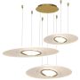 Altavola Design Eclipse LA116/P3_97_3k_gold Závěsná lampa 3x80W/LED 3000K 4800lm IP20