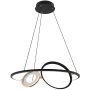 Altavola Design Seppia LA115/P_62_1+2_3k_black_gold Závěsná lampa 1+2x45W/LED 3000K 2750lm IP20