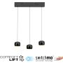 Paul Neuhaus BALLINI 15261-18 Závěsná lampa 3x22W/LED 3000k 2400lm ip20