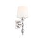 Cosmolight AUSTIN W01118NI-WH Nástěnná lampa 1x40W/E14 IP20