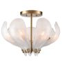 Cosmolight CANNES C07739BR Stropní lampa 7x40W/E14 IP20