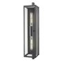 Cosmolight DOVER W02095BK Nástěnná lampa 2x40W/E27 ip44