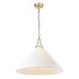 Cosmolight PROVIDENCE P01521BR-WH Závěsná lampa 1x40W/E27 ip20