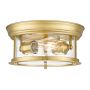 Cosmolight WARWICK C02309BR Stropní lampa 2x40W/E27 ip20