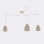 Emibig KRU 1624/3 Závěsná lampa 3x15W/E27 IP20