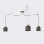 Emibig KRU 1626/3 Závěsná lampa 3x15W/E27 IP20