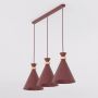 Emibig ZERO 1684/3 Závěsná lampa 3x15W/E27 IP20