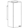 Norlys SANDVIK 1732BC Nástěnná lampa 2x8W/LED 3000K 1512LM IP65