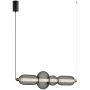 Italux Marco PND-84283-4-BK Závěsná lampa 1x16W/LED 3000K 900lm IP20