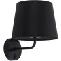 TK Lighting MAJA BLACK 1884 Nástěnná lampa 1x60W/E27