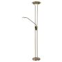 Lucide CHAMPION-LED 19792/24/03 Stojací lampa 2x24w/led 3000k 1600lm+320lm ip20